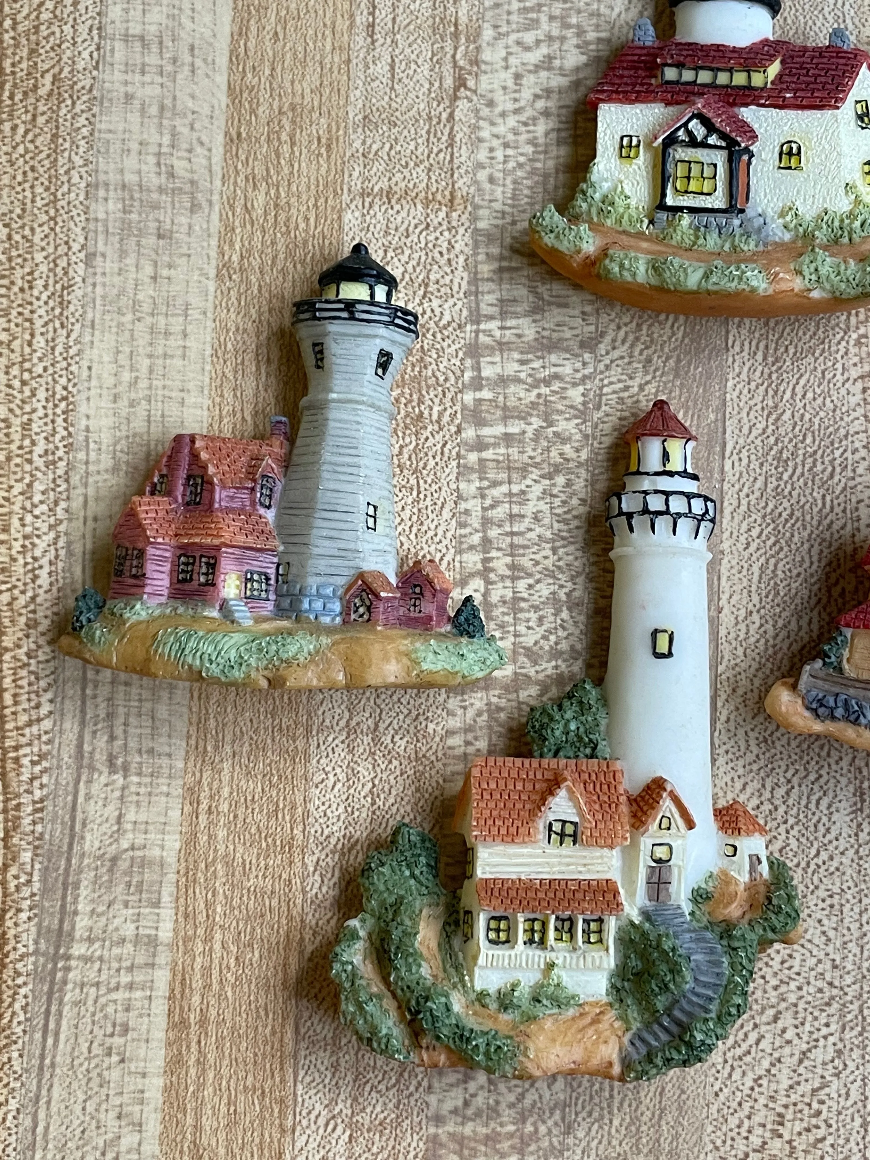 Set of 6 Lighthouse Magnets
