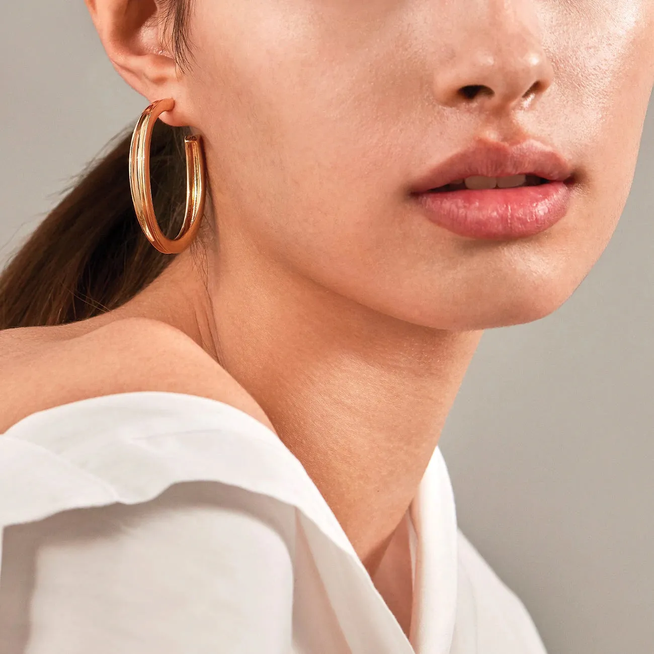 Slim Doune Hoops (Gold)