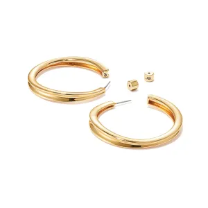 Slim Doune Hoops (Gold)