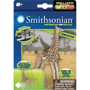 Smithsonian Motorized 3D Puzzle Animals Giraffe