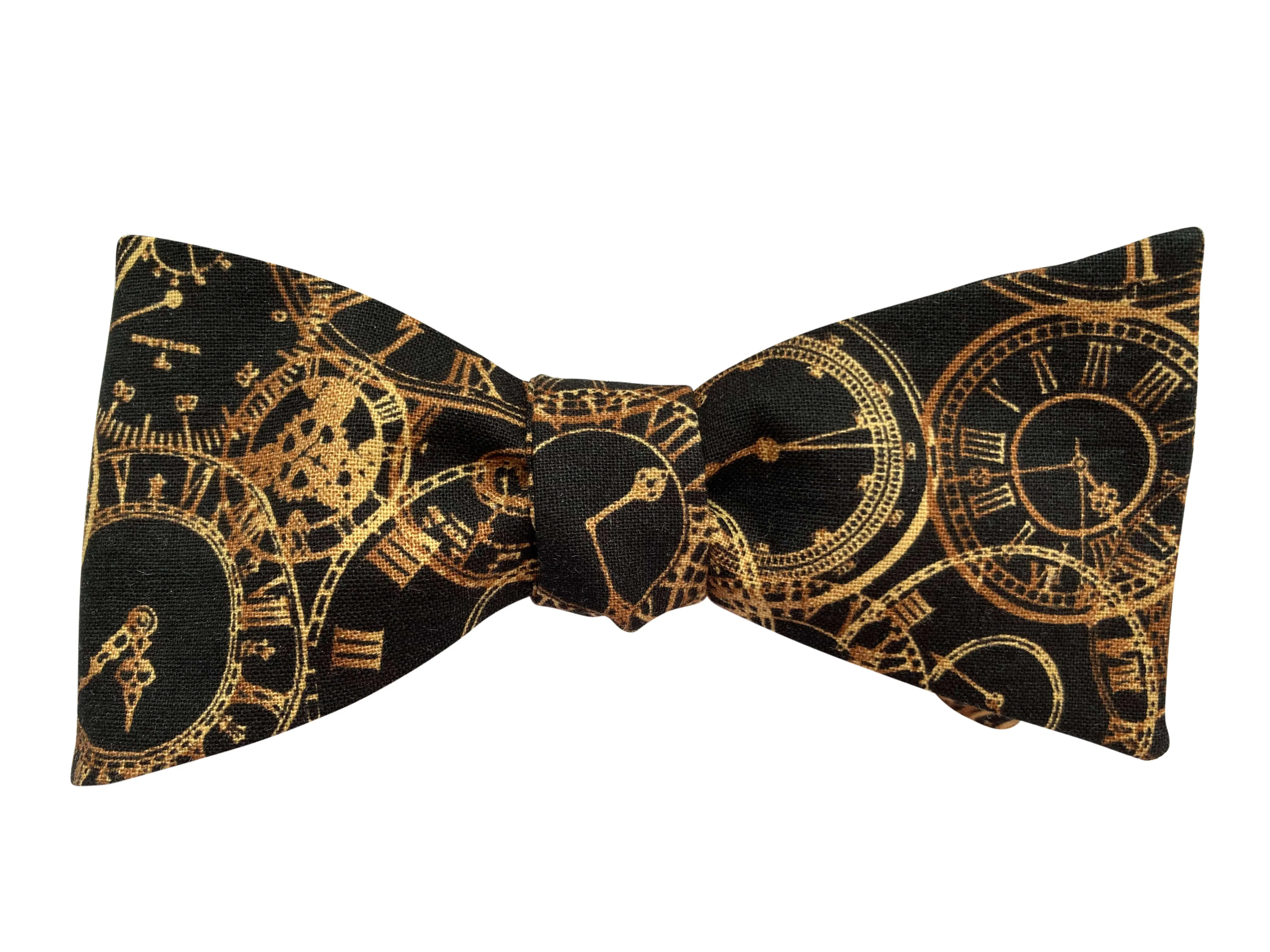 Steampunk Clocks Bow Tie
