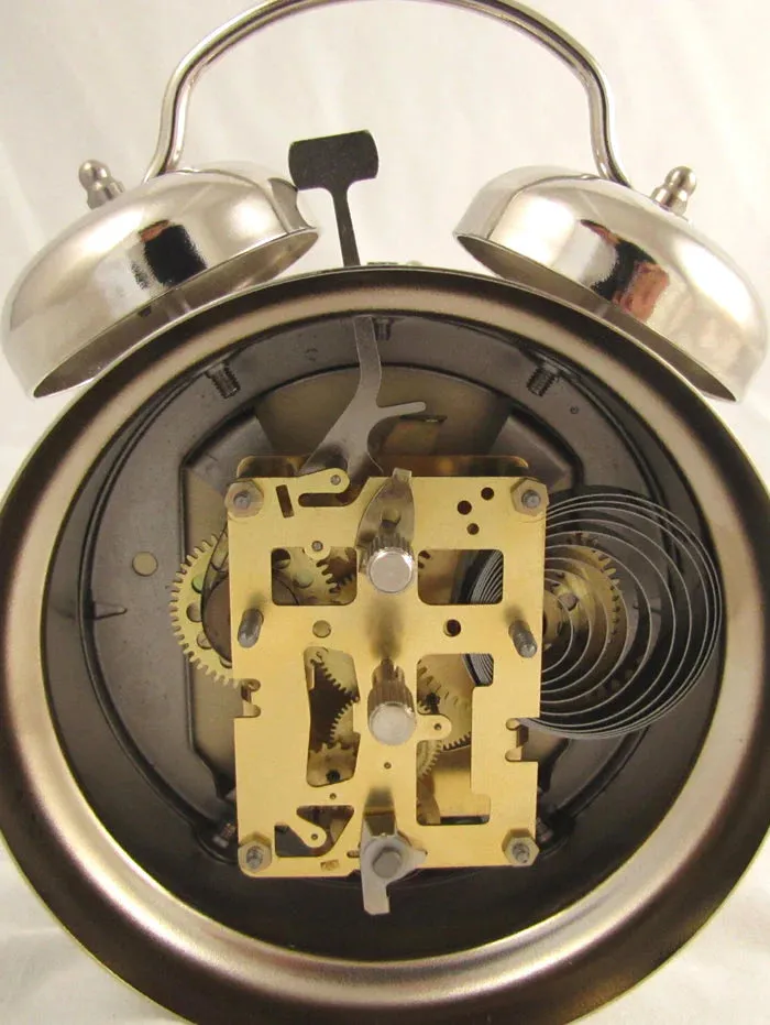 Sternreiter Double-Bell Yellow Alarm Clock