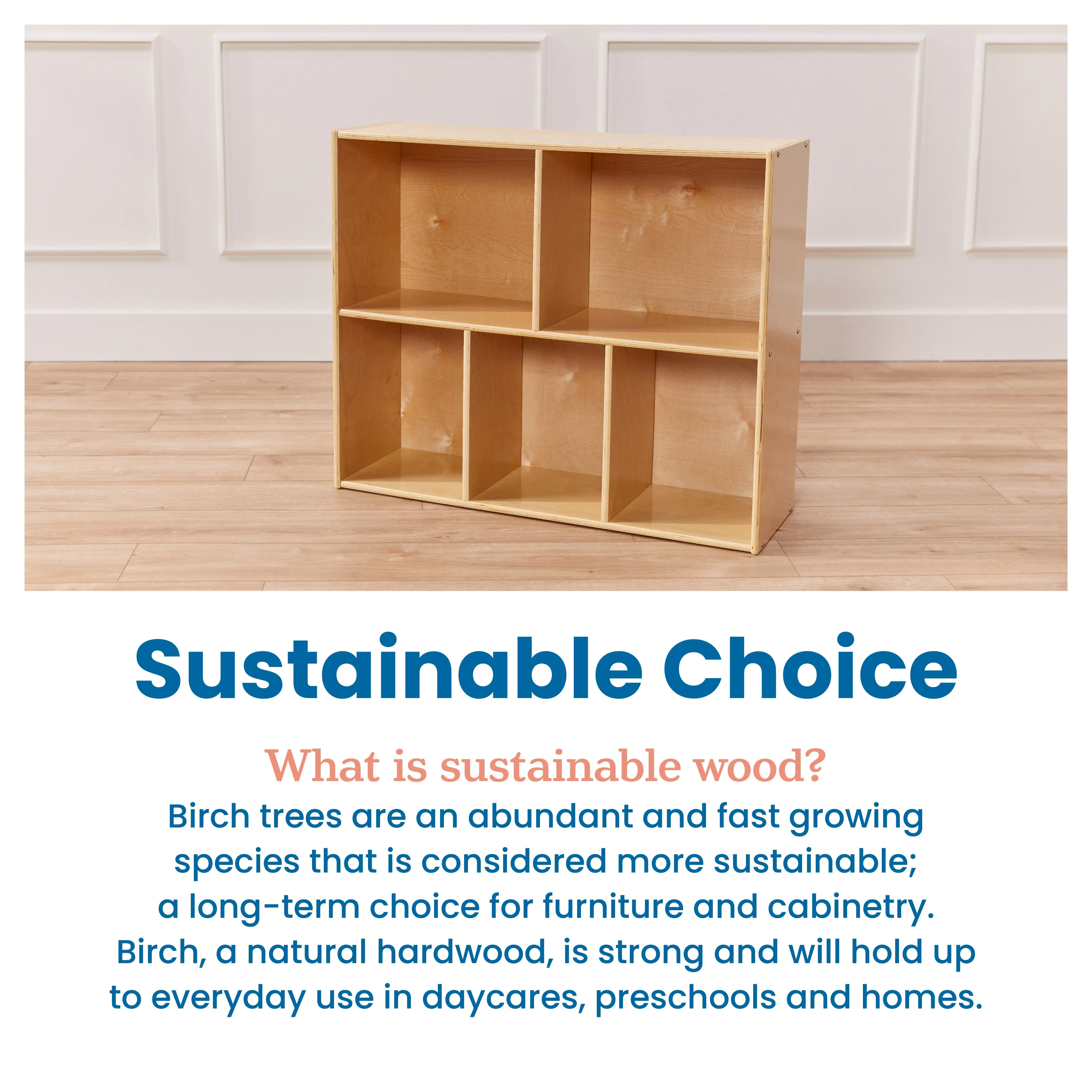 Streamline 5-Compartment Storage Cabinet, 30in High
