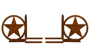 Texas Star Bookend Set