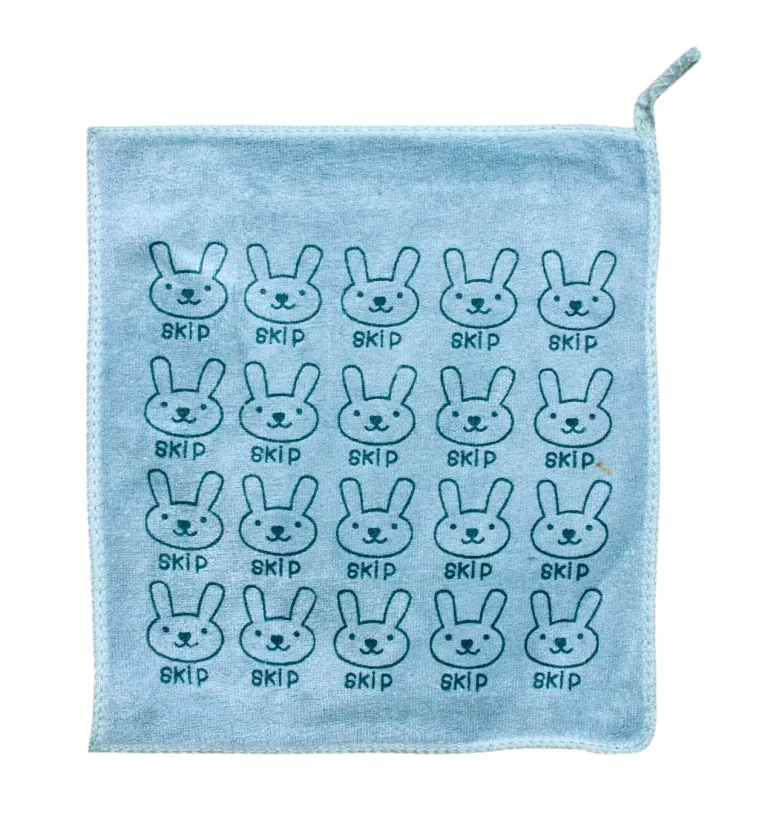 THE LITTLE LOOKERS 6-Piece Soft Terry Cotton Hankeys/Washcloth/Face Towels for Newborn Babies/Infants