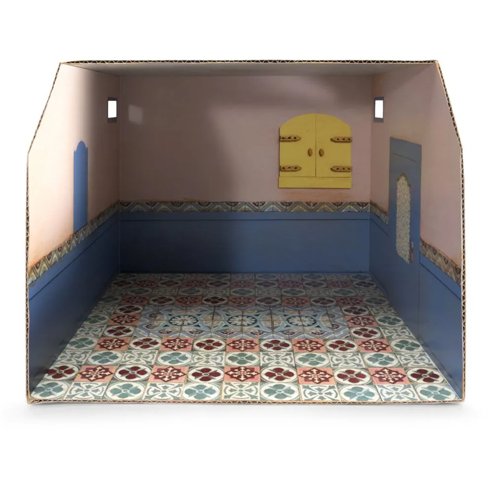The Mouse Mansion Cardboard Room -  Bathroom