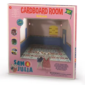 The Mouse Mansion Cardboard Room -  Bathroom