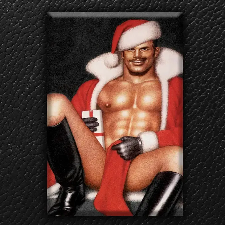 Tom of Finland Magnet - Sexy Santa