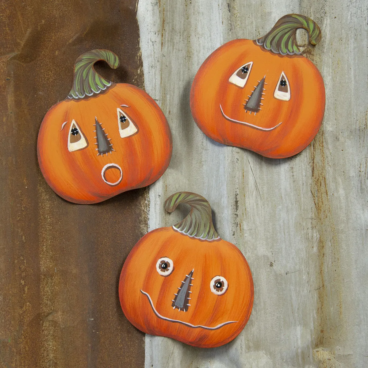 Vintage Pumpkin Magnets