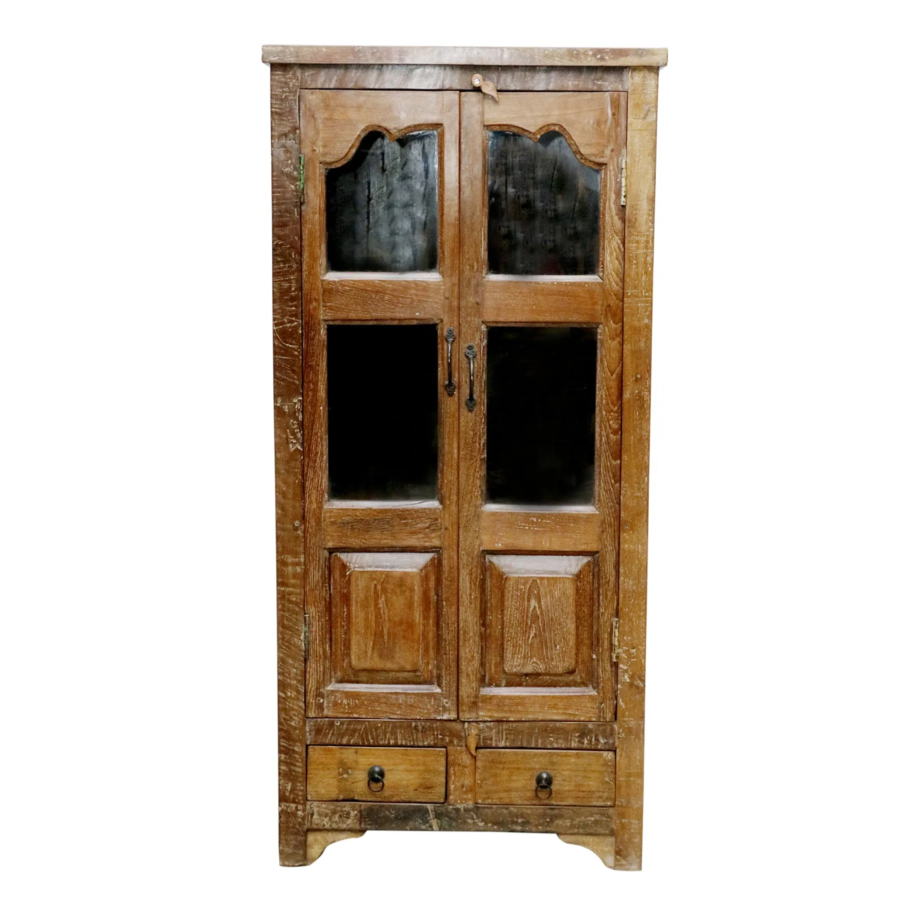Vintage Style Solid Wood Almirah