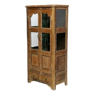 Vintage Style Solid Wood Almirah