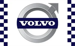 Volvo Premium Checkered Polyester Flag Banner Sign