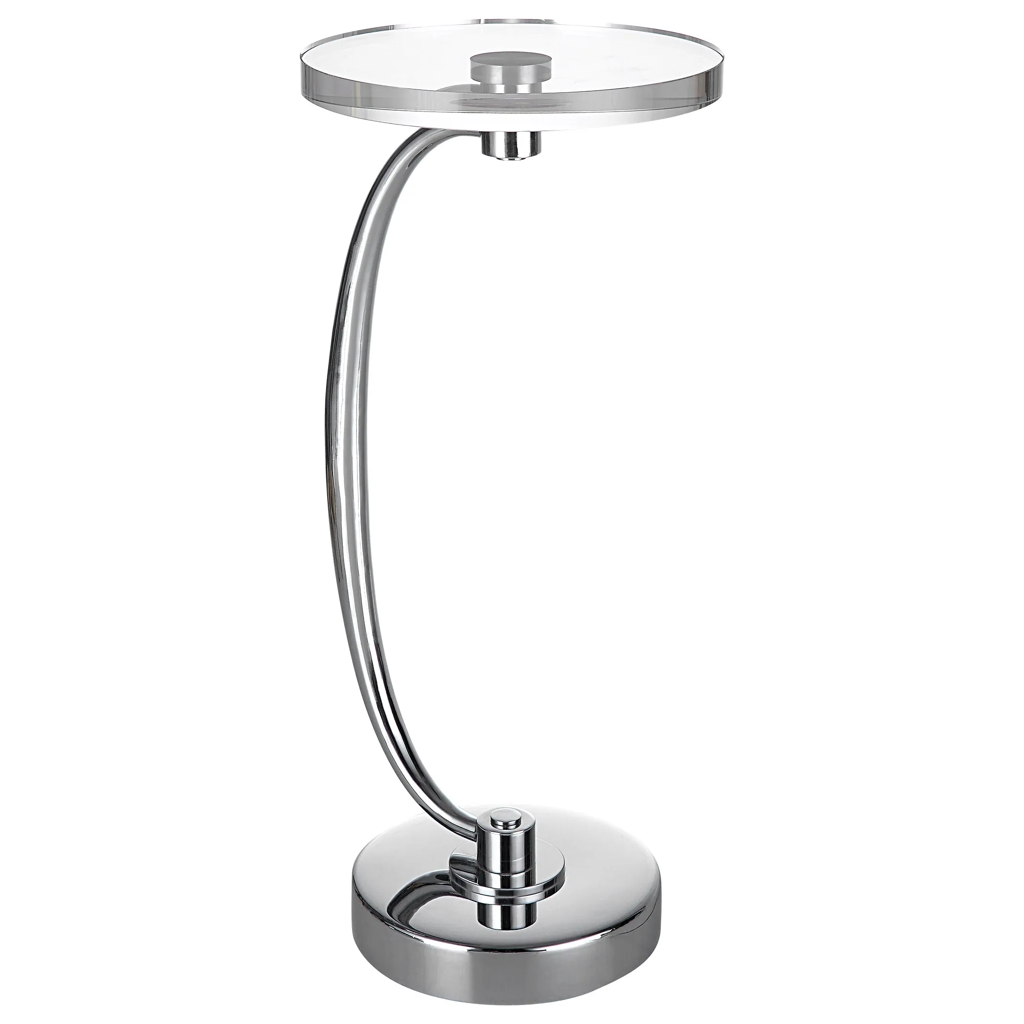Waveney Nickel Drink Table
