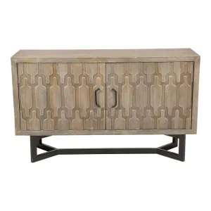 West Modern Unique Sideboard Buffet Cabinet