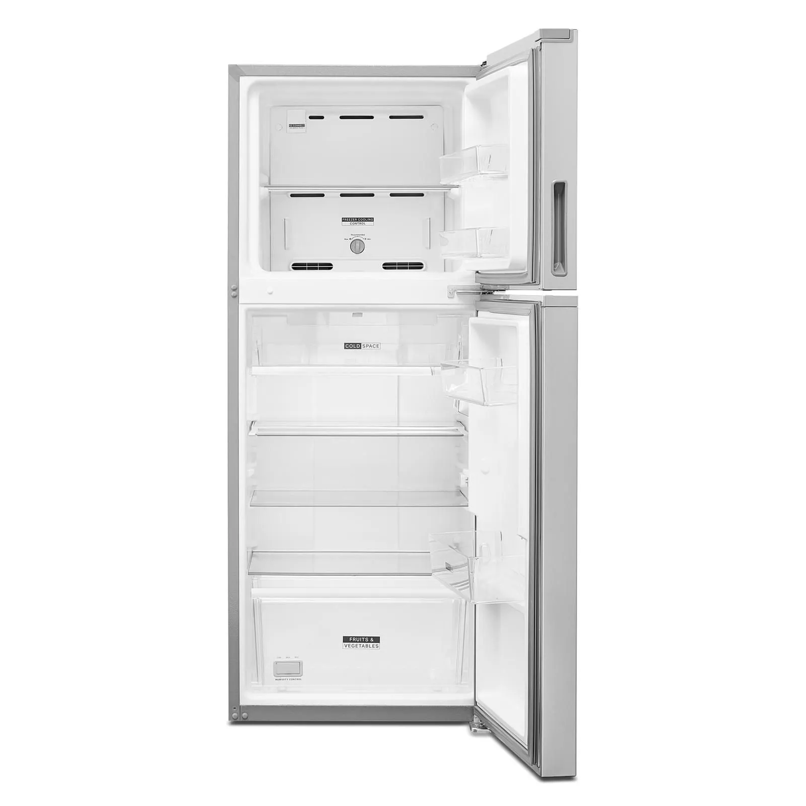 Whirlpool Fingerprint Resistant Stainless Steel Top Freezer Refrigerator (11.6 Cu.Ft.) - WRT312CZJZ
