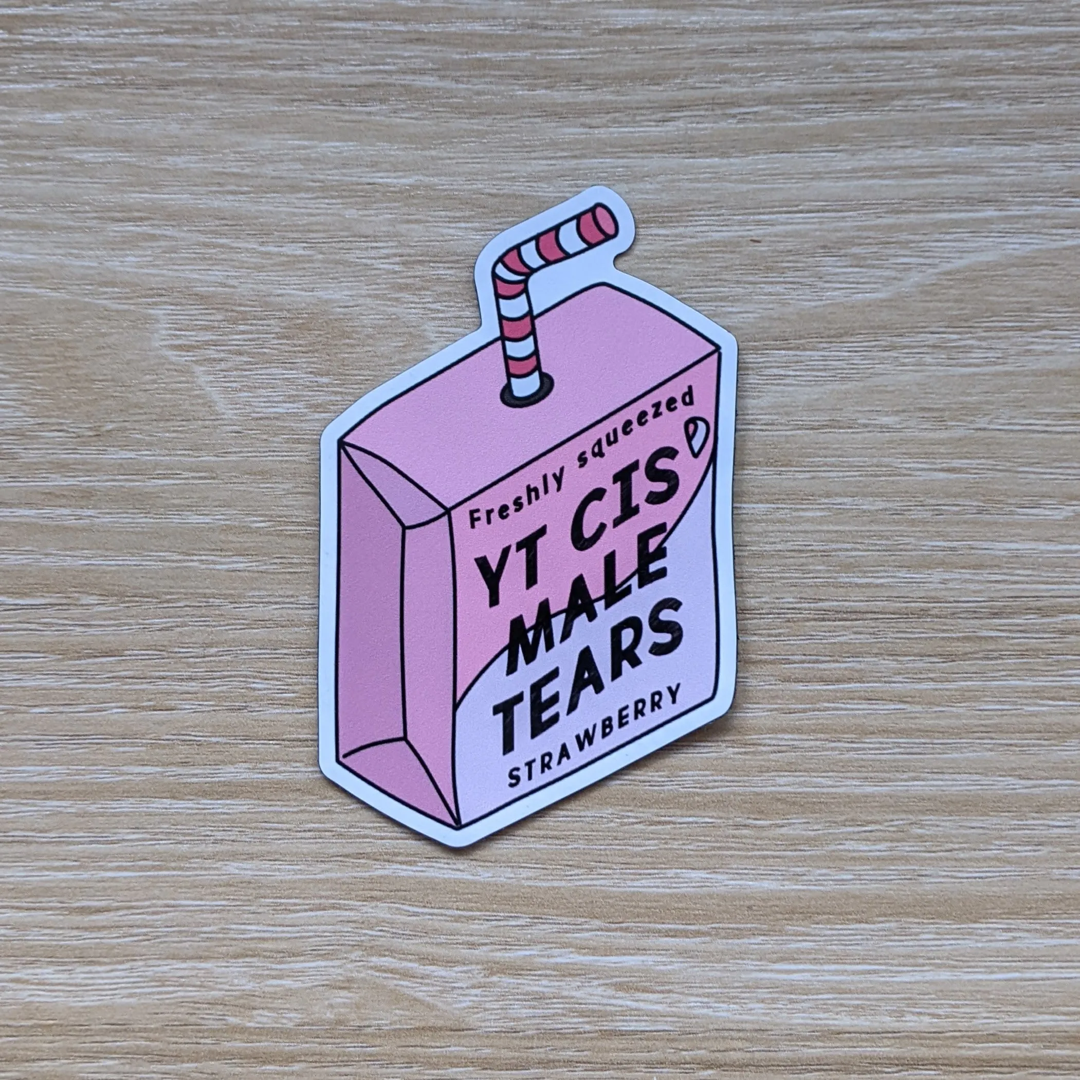 White Cis Male Tears Juice | Magnet