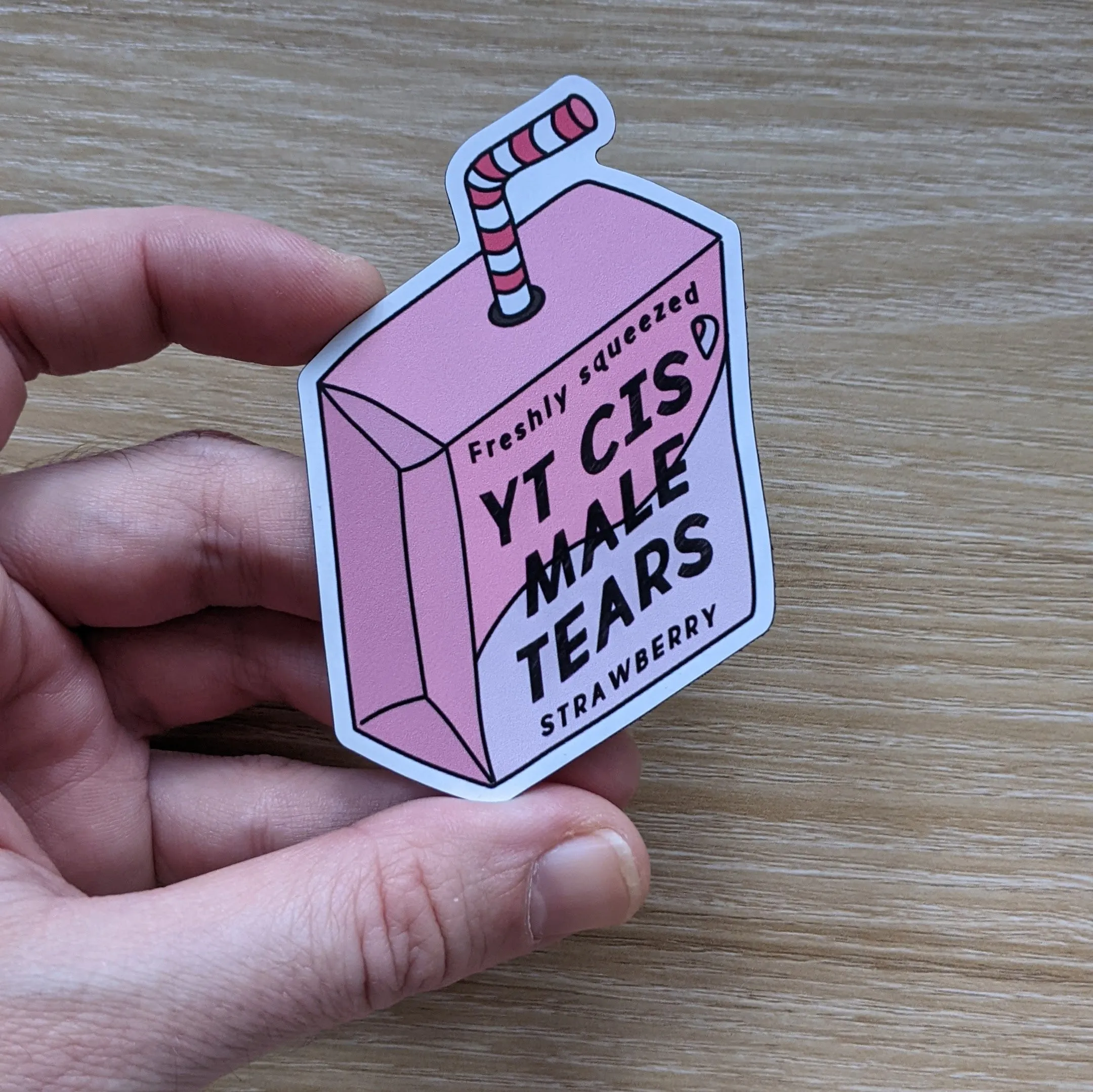 White Cis Male Tears Juice | Magnet