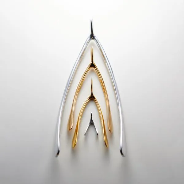 Wishbone Bookend Pair
