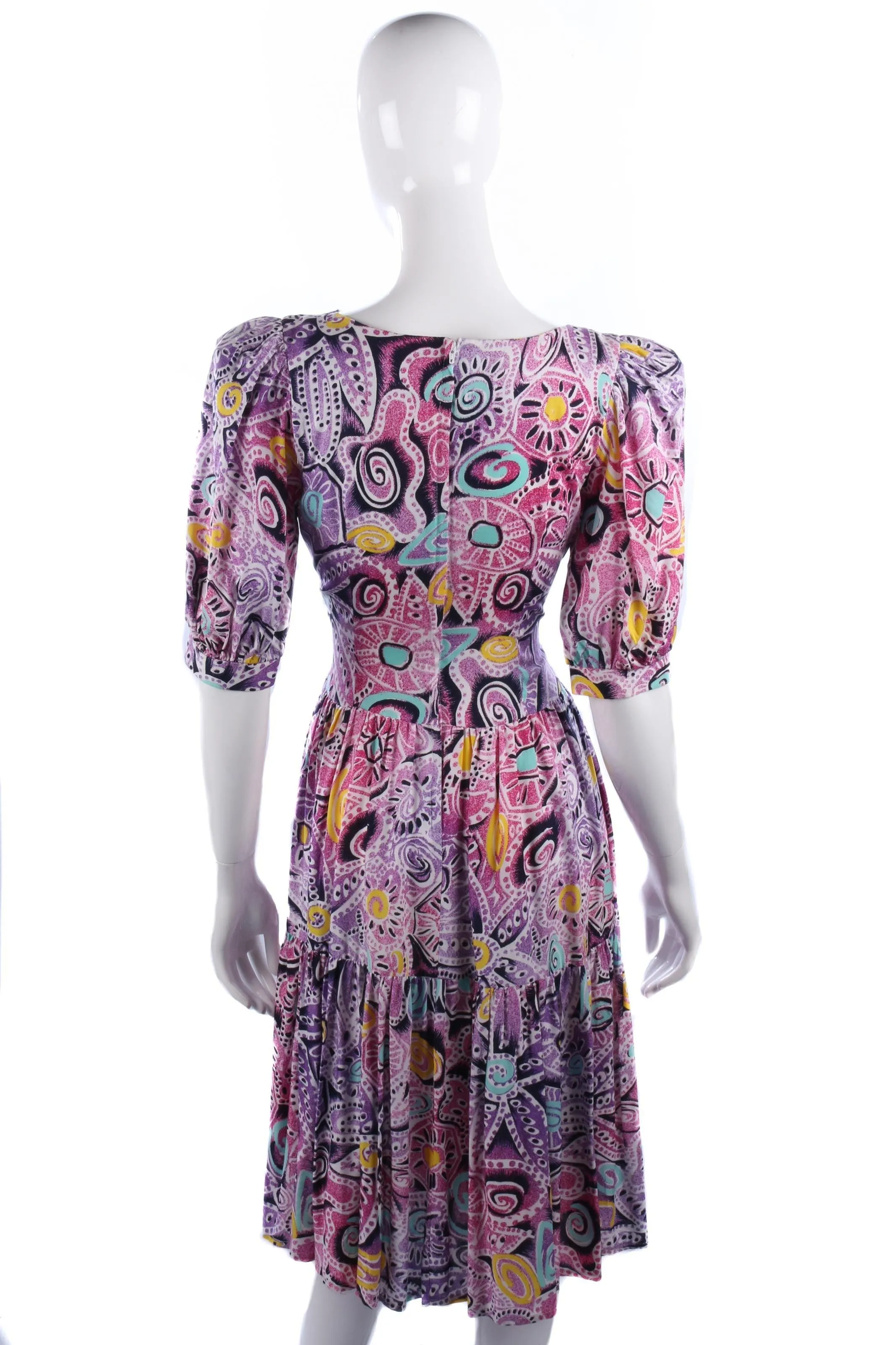 Zandra Rhodes lovely vintage dress
